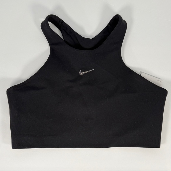 Nike Yoga Dri-FIT Alate Curve Women's Training Bra Size M
Black DQ5269-010 - Picture 3 of 5
